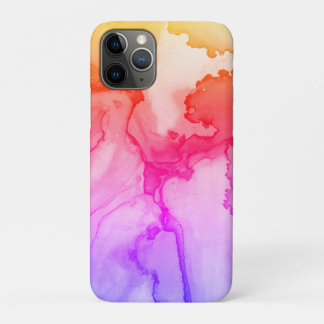 Lily Lake Abstract Watercolor iPhone 11 Pro Case
