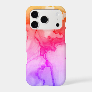 Lily Lake Abstract Watercolor iPhone 17 Pro Case