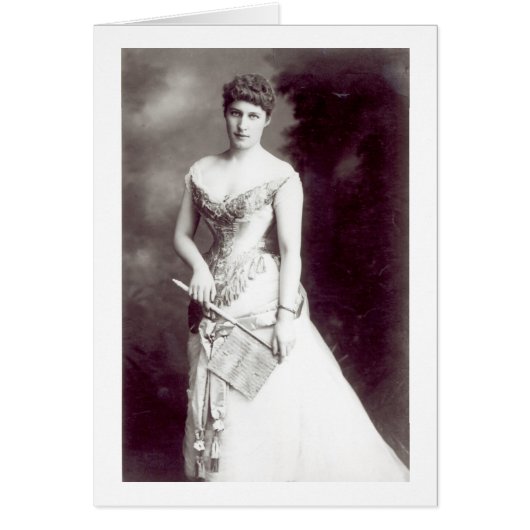 Lily Langtry (1853-1929) performing at the Haymark Cards (Front)