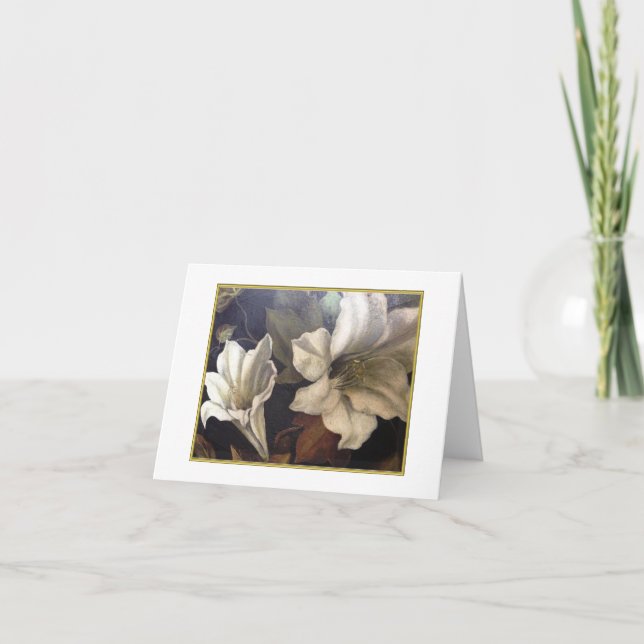 Lily Love Note Card (Front)