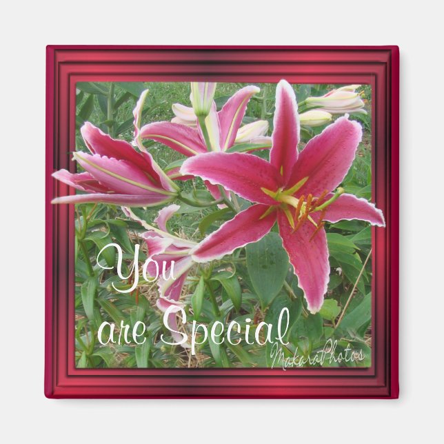 Lily Magnet-customize it Magnet (Front)