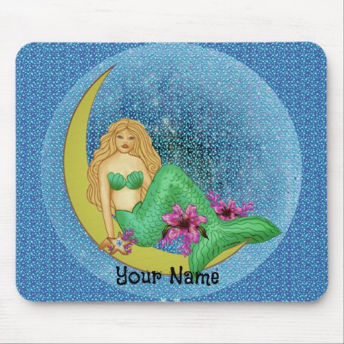 Lily Moon Mermaid mousepad
