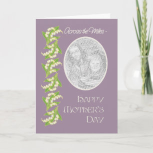 Lily Mothers Day Photo Card Mauve Across the Miles