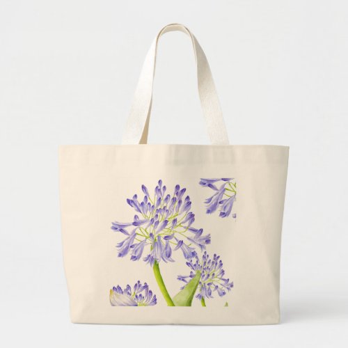 Lily of the Nile on a Jumbo Tote Bag
