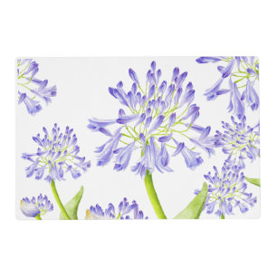 Lily of the Nile on a Laminated Placemat