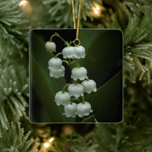Lily of the Valley_0308 Ceramic Ornament
