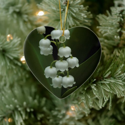 Lily of the Valley_0308 Ceramic Ornament