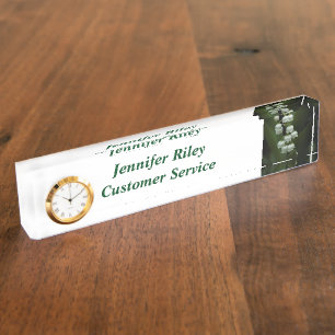 Lily of the Valley-0308 Desk Name Plate
