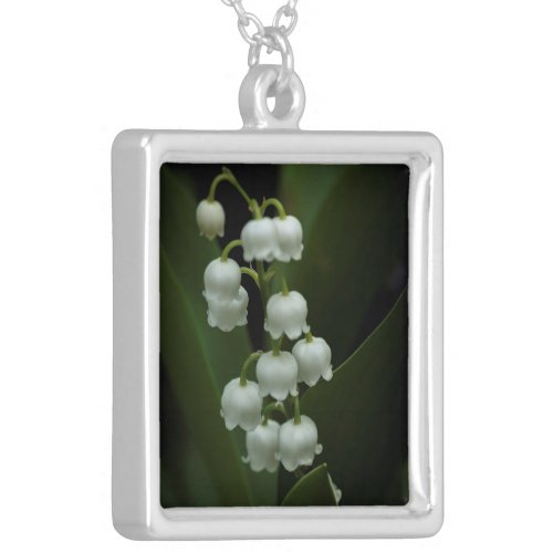 Lily of the Valley_0308 Silver Plated Necklace