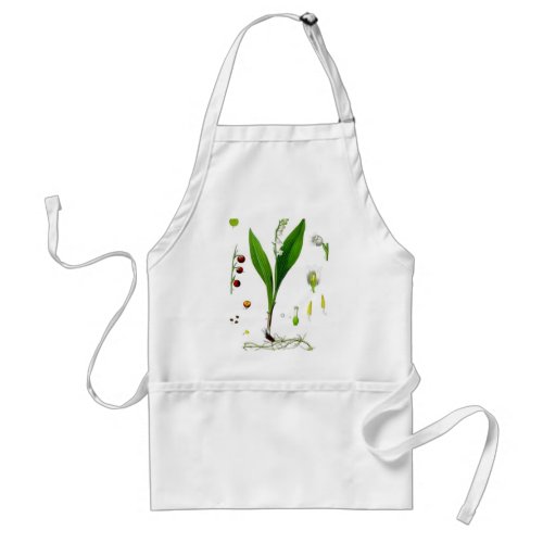 Lily of the Valley Adult Apron
