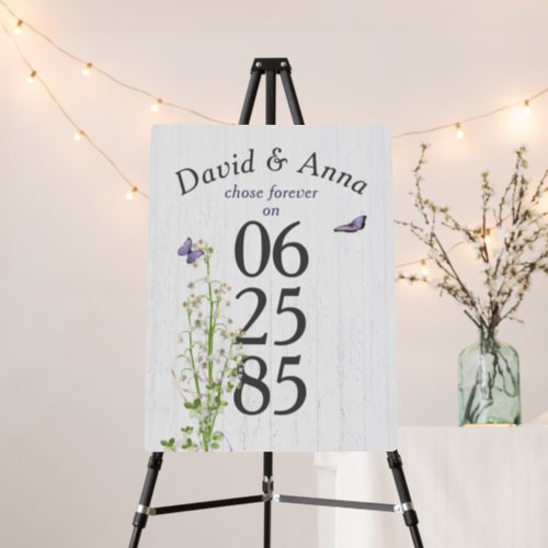 Lily of the Valley Anniversary Party   Foam Board