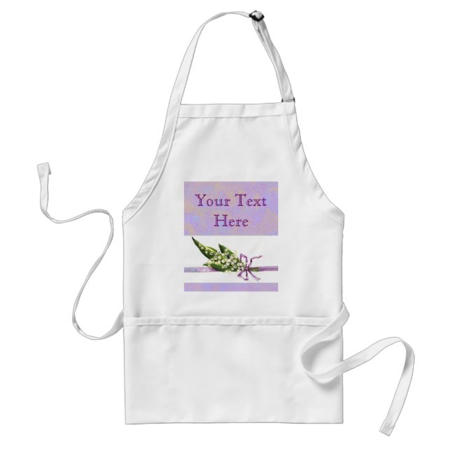 Lily of the Valley apron (Front)