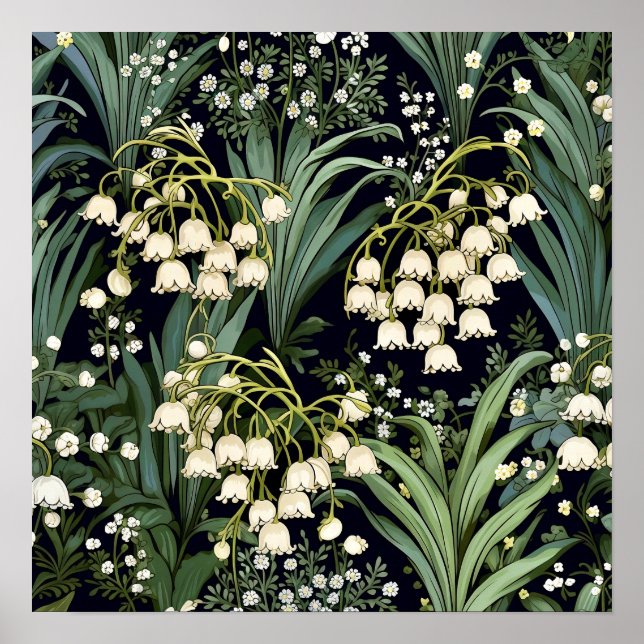 Lily of the Valley Art Print (Front)