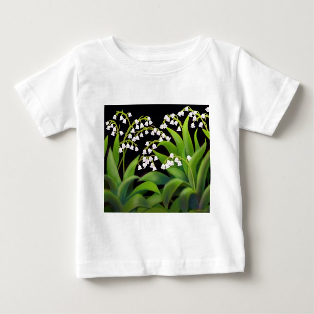 Lily of the Valley Baby T-Shirt (Front)