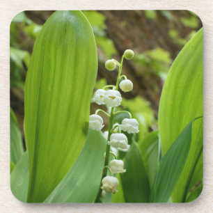 Lily of the Valley Beverage Coaster