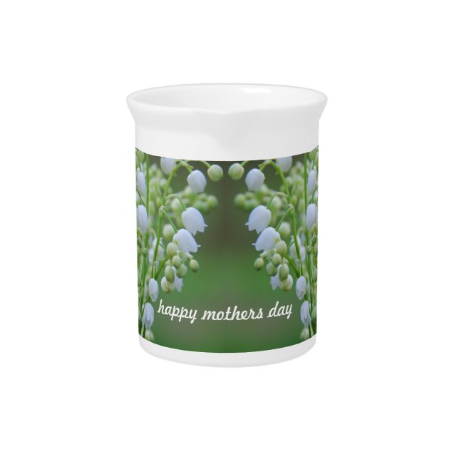 Lily of the valley   beverage pitcher (Front)