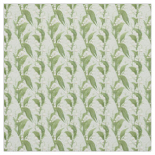 Lily of the Valley Botanical Elegance Fabric