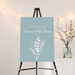 Lily Of The Valley Bouquet Bridal Shower  Foam Board