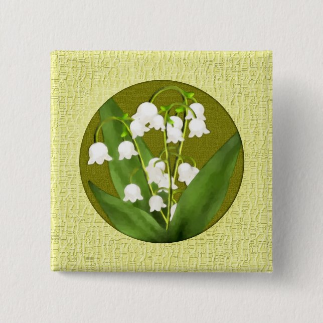 Lily of the Valley Button (Front)