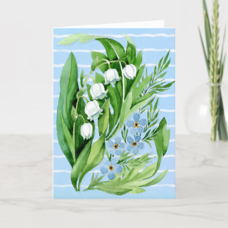 Lily of the Valley Card