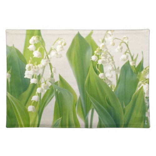 Lily of the Valley Cloth Placemat