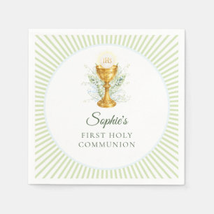 Lily of the Valley First Holy Communion Napkins