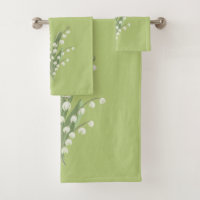Lily of the Valley Floral Bouquet Custom Colors 
