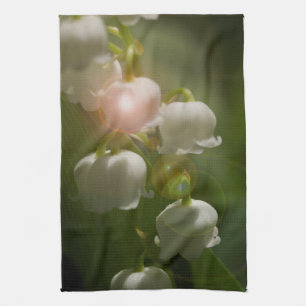 Lily Of The Valley Floral Kitchen Towel