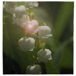 Lily Of The Valley Floral Napkin