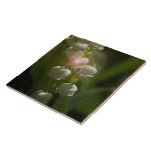 Lily Of The Valley Floral Tile