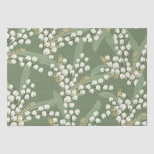 Lily of the valley Floral  Tissue Paper