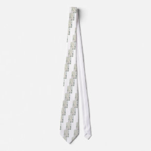 Lily of the Valley Flower Bouquet Neck Tie