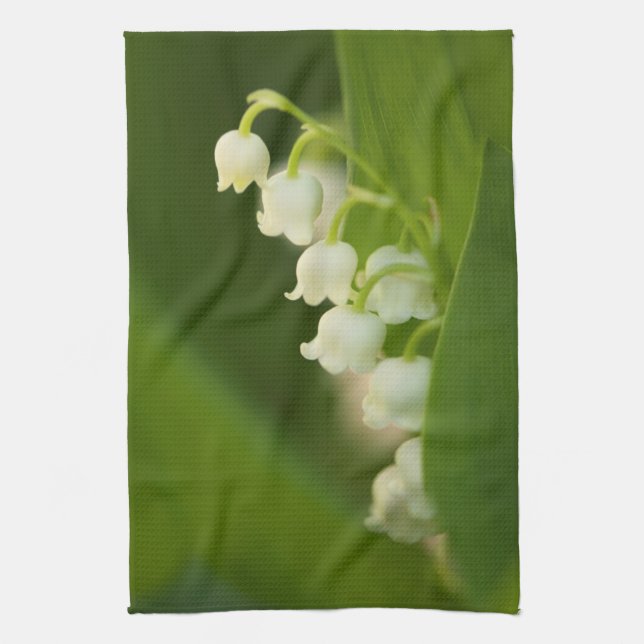 Lily of the Valley Flower Towel (Vertical)