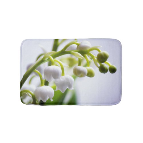 Lily of the Valley Flowers Bath Mat