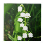 Lily Of The Valley Flowers Ceramic Tile at Zazzle