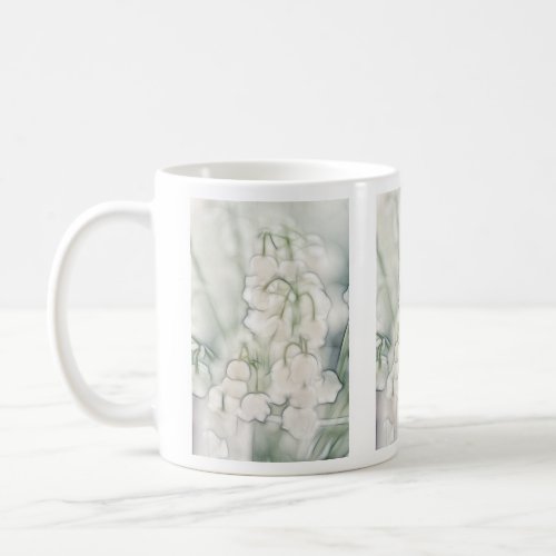 Lily of the Valley Flowers Coffee Mug