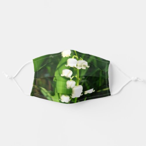 Lily Of The Valley Flowers Custom Photo Adult Cloth Face Mask