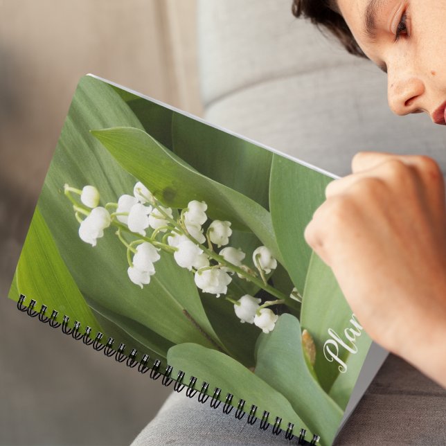 Lily of the Valley Flowers Floral Planner (In Situ)