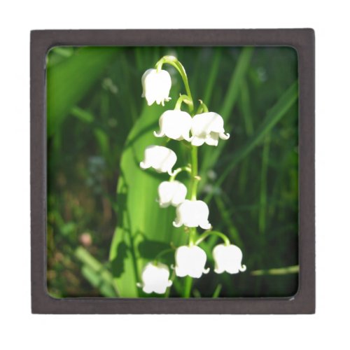 Lily Of The Valley Flowers Keepsake Box