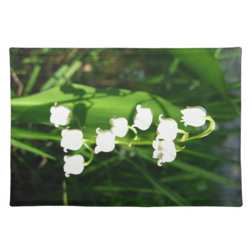 Lily Of The Valley Flowers Placemat