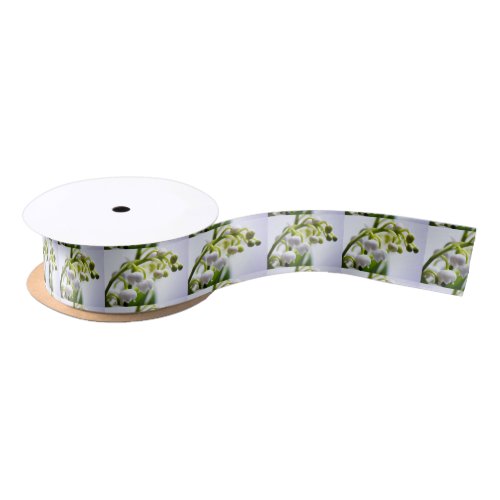Lily of the Valley Flowers Satin Ribbon