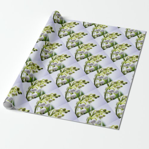 Lily of the Valley Flowers Wrapping Paper