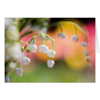 Lily of the Valley folded card