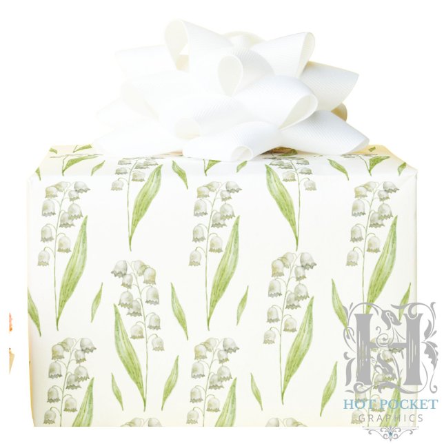 Lily of the Valley Gift Wrapping Paper (Creator Uploaded)