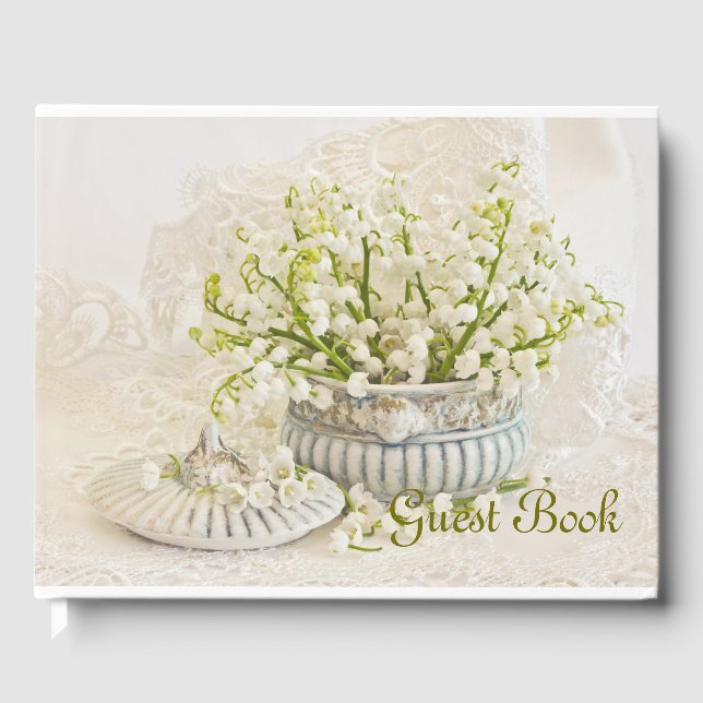 Lily Of The Valley  Guest Book (Front)