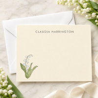 Lily of the Valley Hand-Illustrated Spring Floral