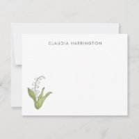 Lily of the Valley Hand-Illustrated Spring Floral