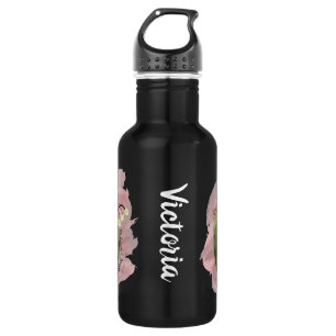 Lily of the Valley Happiness Personalized Stainless Steel Water Bottle