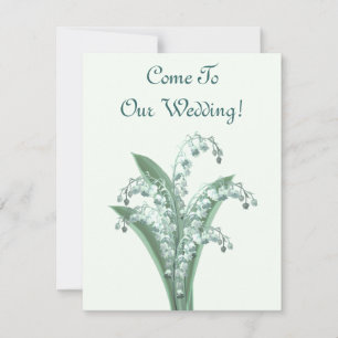 Lily of the Valley Invitation