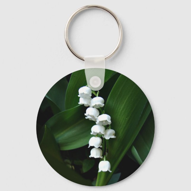 Lily of the Valley keychain (Front)